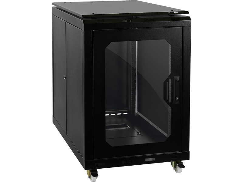 16U 600x1000 PRO Serisi Dikili Tip Rack Kabinet