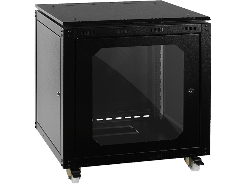 12U 600X600 PRO Serisi Dikili Tip Rack Kabinet